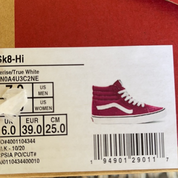 Vans Sk8-Hi Cerise/True White WMNS - Picture 16 of 16
